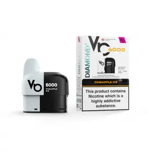 Pineapple Ice Vapes Bar Diamond 6000 Replacement Pods